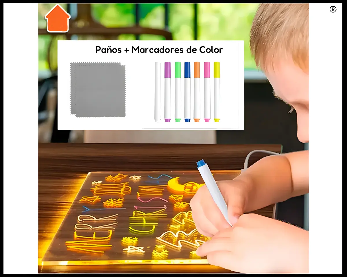 Pizarra LED foto 6